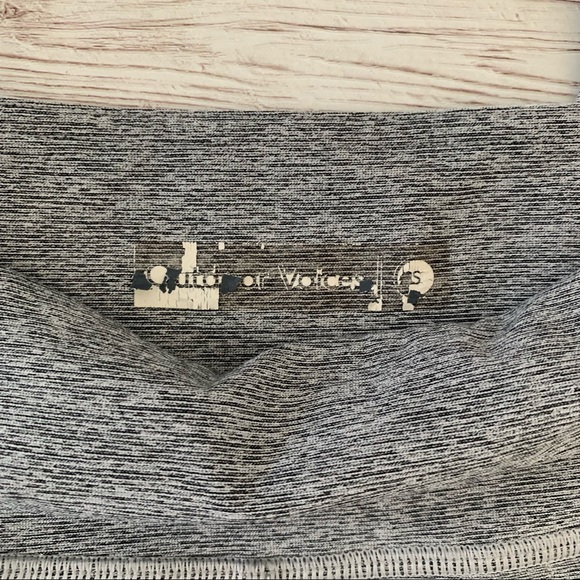 Outdoor Voices Grey Colorblock Mid Rise Leggings - Picture 10 of 11